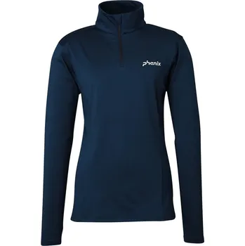 Phenix Basic Set-in Sleeve 1/2 Zip Tee - navy 42