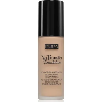 Přípravek na tvář PUPA Milano No Transfer Foundation hydratační make-up SPF 15 odstín Sand 30 ml