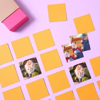 Pexeso Dárkové pexeso z vlastních fotek | 32 párů fotek