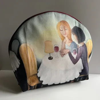 Kosmetická taška Velká taštička na drobnost Přítelkyně