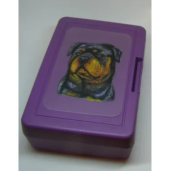 Dóza na potraviny Rotvajler - plastový box (objem 0,9 l / 1,2 l)