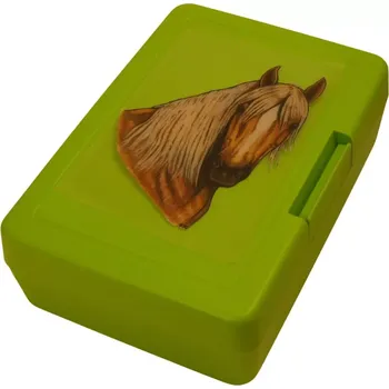 Dóza na potraviny Plastový box - kůň Hafling (objem 0,9 l / 1,2 l)