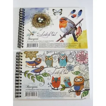 Umělecký blok pro malování Fresh, spirála, formát A5, 12listů, 200g strukturovaný papír