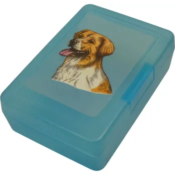 Dóza na potraviny Český horský pes - plastový box (objem 0,9 l / 1,2 l)