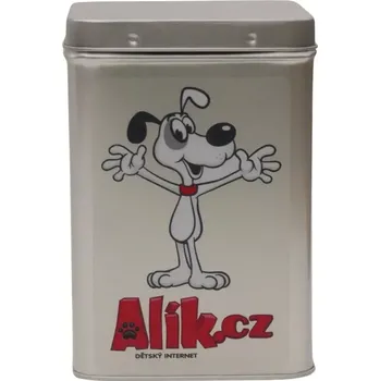 Dóza na potraviny Plechová dóza - Alík (objem 1,5 l)