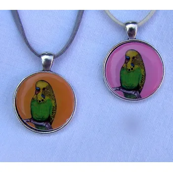 Dóza na potraviny Andulka - bižuterní přívěsek (průměr 25 mm)