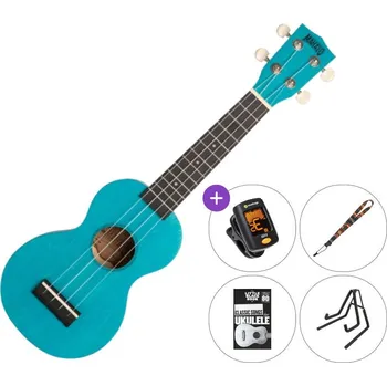 Ukulele Mahalo ML1AB SET 2 Aqua Blue Sopránové ukulele