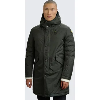 Pánské oblečení Pánská zimní parka BLAUER 25WBLUK11140 zelená Velikost: 2XL