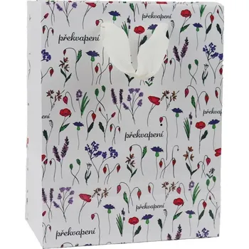 Taška papír dárková Překvapení 26x12x32 cm