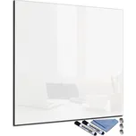 Glasdekor Magnetická skleněná tabule 40x40cm Barva: Bílá RAL 9010, Rozměr V/Š: 40x40cm