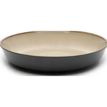 Talíř Serax, Hluboký talíř Terres de Rêves, 21 cm, modro-béžový - Formadore