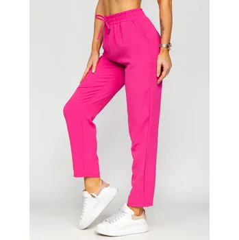 Oblečení a móda Růžové dámské textilní jogger kalhoty Bolf W7325 - 2XL