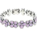 Stříbrný prsten kytičky Ariana - 52