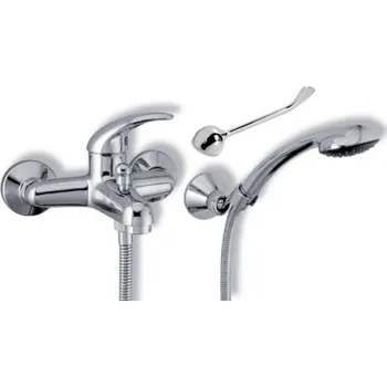 Vodovodní baterie Vanová baterie 150 mm Metalia 55 chrom -lék páka