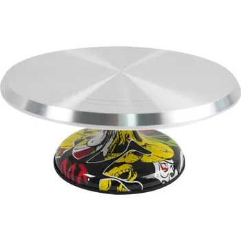 Cake Star Kovový otočný stojan s abstraktním potiskem 30 cm