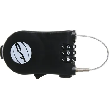 Zámek na kolo zámek CONTEC Multif.Comb.Radio Lock 110cm black