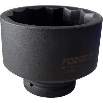 Gola hlavice Forsage Rázová hlavice 1", 110 mm, 12hranná, TIR