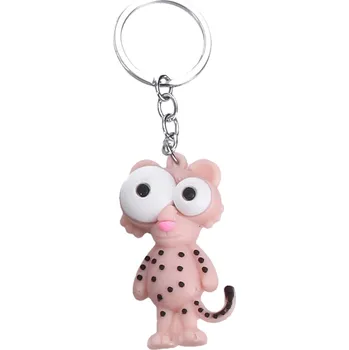 Wiky Klíčenka ZVÍŘÁTKA velké oči Barva: Panter