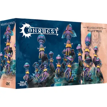 Příslušenství k deskovým hrám Conquest - Weaver Courts: Will o’ Wisps (English; NM)