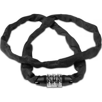 Zámek na kolo Zámek CUBE RFR Chain Combination Lock Style CMPT 120 Black