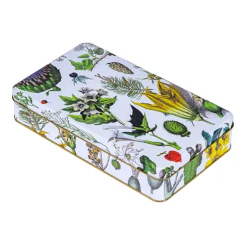 Dóza na potraviny Plechová dóza Herbář II – Kateřina Winterová collection