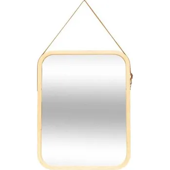 Zrcadlo 5five - Nástěnné zrcadlo LOFT 45x35 cm bambus