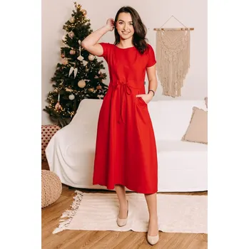 Dámské šaty Šaty Audrey Red, XXS