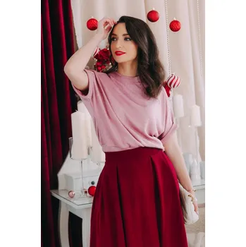 Dámský svetr Svetr Tabia Pink Shine, M