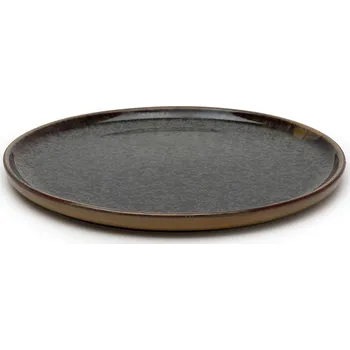 Talíř Serax, Snídaňový talíř Surface, 21 cm, černo-šedý - Formadore