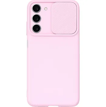 Pouzdro na mobilní telefon Camshield Soft pro Samsung Galaxy A55 5G Light pink