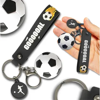 Camerazar Fotbalový klíčový přívěsek s míčem - ideální dárek pro fotbalové nadšence