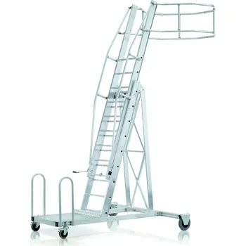 Žebřík ZARGES Tankwagenleiter cisternový žebřík, 591006, Název dílu: zábradlí na plošině se závorou (obr. č. 10)