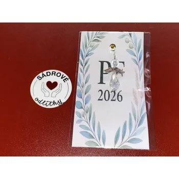 HandMade by VeJa Dárková karta - PF 2026 (zelenkavý)