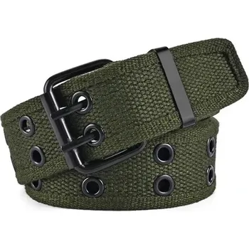 Opasek Camerazar Unisex Vojenský Taktický Opasek SURVIVAL s Kovovou Sponou, Polypropylenový Nylon, 120 cm x 3,7 cm