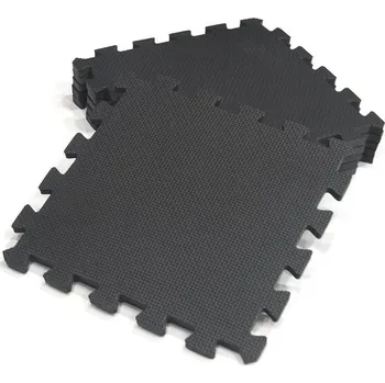 Zátěžová podložka Ochranná puzzle podložka DUVLAN MP10 120x120 cm černá