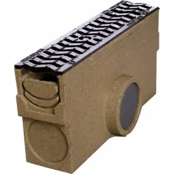 Kanalizační potrubí Stora Drain Self, 0,5m tác s litinovým roštem