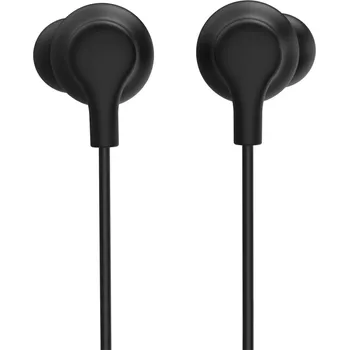 Sluchátka Hama USB-C sluchátka s mikrofonem Curly, špunty, černá