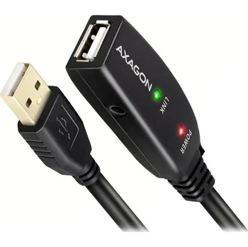 AXAGON aktivní prodlužka/repeater USB2.0 / ADR-215 / 15m
