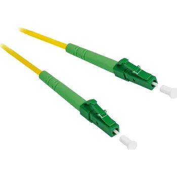 Síťový kabel XtendLan FO patch LC/APC-LC/APC 1m 9/125 simplex, G.652d, LS0H