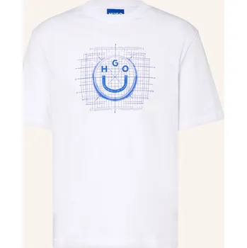 Hugo Pánské Tričko Namerix, bílá / modrá, S