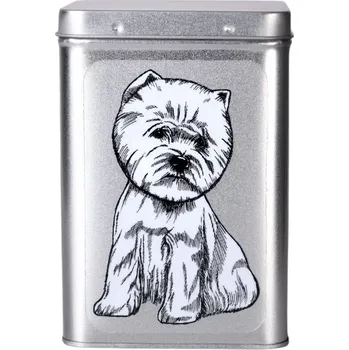 Dóza na potraviny Plechová dóza - westík (objem 1,5 l)