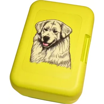 Dóza na potraviny Slovenský čuvač - plastový box (objem 0,9 l / 1,2 l)