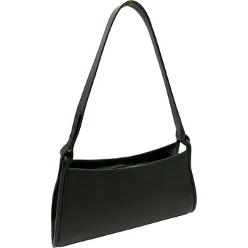 Kabelka Kožená kabelka přes rameno Bibi Barva: Tmavě zelená