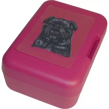 Dóza na potraviny Grifonek belgický - plastový box (objem 0,9 l / 1,2 l)