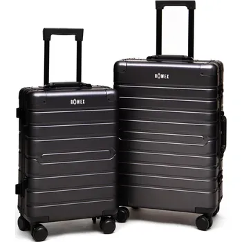 Extra odolný cestovní kufr s TSA zámkem ROWEX Aluvision Barva: Tmavě šedá