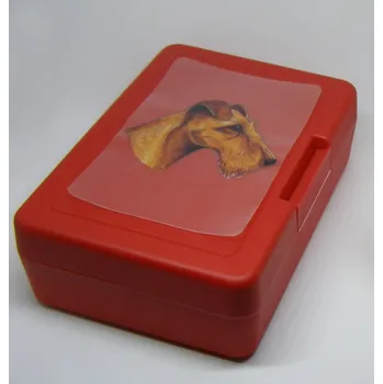 Dóza na potraviny Irský teriér - plastový box (objem 0,9 l / 1,2 l)