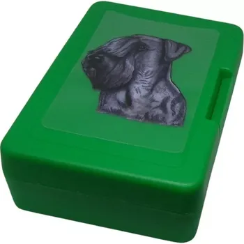 Dóza na potraviny Český teriér - plastový box (objem 0,9 l / 1,2 l)