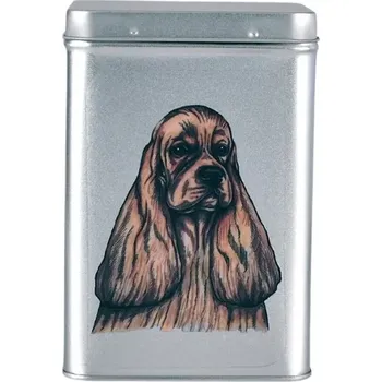 Dóza na potraviny Plechová dóza - americký kokr (objem 1,5 l)