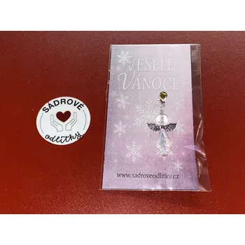 HandMade by VeJa Dárková karta - Veselé Vánoce (odstíny růžové)