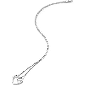 Náhrdelník Stříbrný náhrdelník Hot Diamonds Heart DP1089